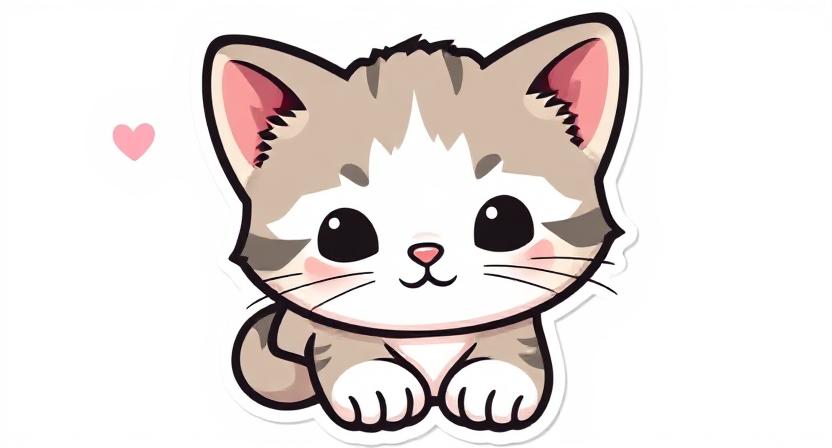 Cute Kawaii Elf Gamer Girl Sticker – Bikini Fantasy Character Decal